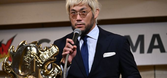 【新日本】「私事で恐縮なんですけど」SANADAが『G1』直前会見で明かした、アンチの声を逆手に取る不気味な戦略