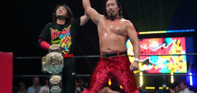 【新日本】「俺がIWGPヘビー級チャンピオンとして勝ったことに意味があるんだ」IWGP王者・辻陽太がKONOSUKE TAKESHITAとの頂上決戦を制し『G1』白星発進