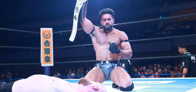 【新日本】「俺を倒したのが日本人じゃないのは残念」ゲイブ・キッドが『G1』でかつての盟友ドリラ・モロニーに敗北