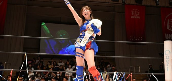 【東京女子】プリプリ王者・荒井優希が“師匠格”の山下実優を倒し王座死守！「ずっと目指してきた強いかっこいい先輩なので勝てたことが大きい自信になる」