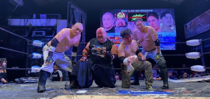 【大日本】駿之介が壮絶蛍光灯デスマッチデビュー！ 王者・小林のバカチンガーエルボーに散るも柳井で激闘…“余所者”軍団は若手を圧倒