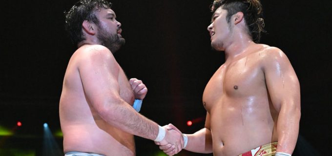 【新日本】上村優也が『G1』高松のメインでウルフアロンを撃破！「柔道も強えけど、プロレスも強えだろ！」