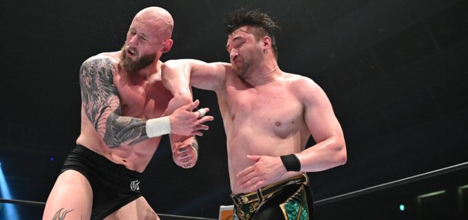 【新日本】「ライオンマークこそ最高のレスラーが闘う場所だ」カラム・ニューマンが『G1』でゲイブ・キッドを急所蹴り葬