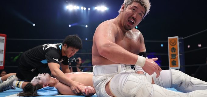 【新日本】Yuto-Iceが『G1』で手錠戦を制す！「もっとテメエの奥底を引きずり出す」とジェイク・リーに狂気の予告