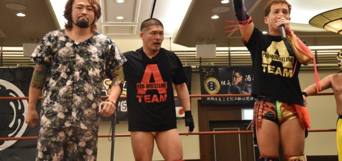 新生A-TEAMにRIZIN戦士の奥田啓介、ANIMAL☆KOJI、アマレス全日本王者の孝太郎がA電撃入団！