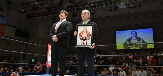 【新日本】「永遠のレジェンドへ捧ぐ」後楽園ホールでドリー・ファンク・ジュニアさん追悼のテンカウント