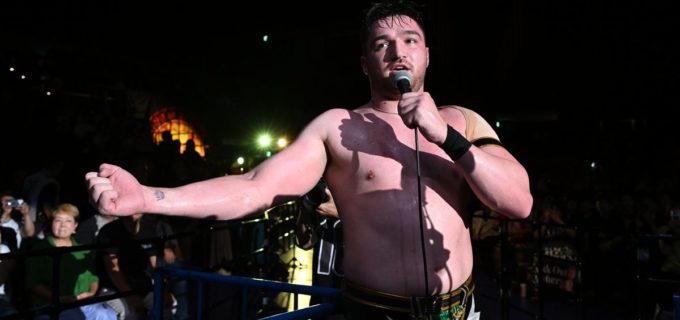 【新日本】カラム・ニューマンが『G1』横浜メインでOSKARから無法勝利！「俺はトップガイジンだ」と豪語