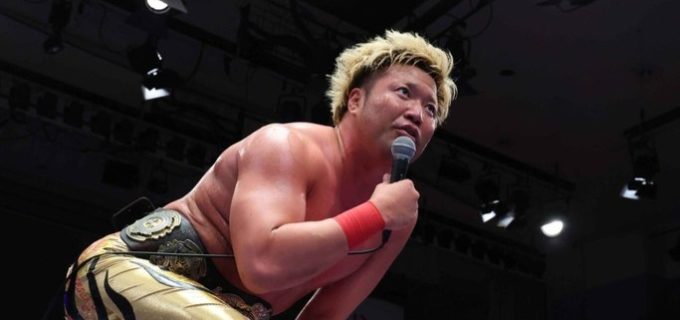 【全日本】「世界一カッコいい顔が台無しだな」王者・宮原健斗が安齊勇馬に屈辱の顔面踏みつけ、徹底的な追い込みを宣言！