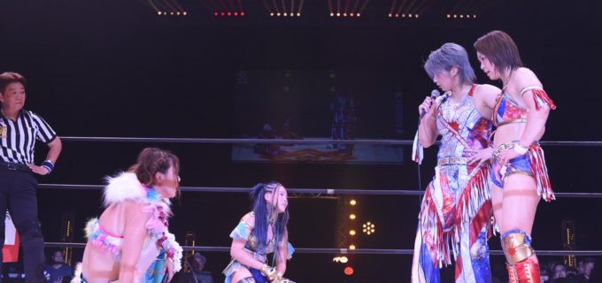 【マリーゴールド】「疲れすぎて何も聞いてなかった」岩谷麻優がSareeeの熱烈要求をスルー！ 弓月への“爪チェック”も飛び出したダブル復帰戦