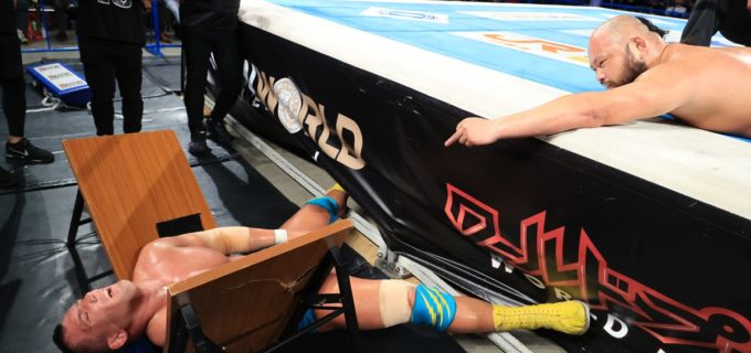 【新日本】真っ向勝負のアピールも届かず！ボルチン・オレッグが『G1』でオーカーンの無法ファイトに言葉を失う