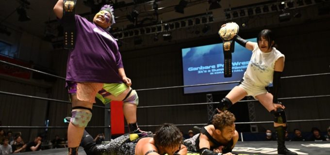 【ガンプロ】勝村周一朗＆進祐哉が和田拓也＆前口太尊を撃破しSOGタッグ王座奪取！女子の春日萌花＆ライディーン鋼が挑戦表明