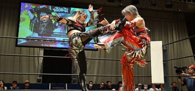 【ガンプロ】“ガンジョの暴れん坊赤ちゃん”YuuRIが彩羽匠に善戦健闘も一歩及ばず！「必ず超えてみせます」