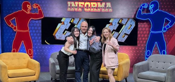 【CMLL】舞華が思わず涙！ 星来芽依、儛島エマ、スターライト・キッドとともにCMLL年間最大の祭典へ…生番組で起きた“歓喜のサプライズ”