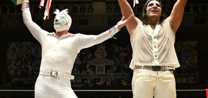 【ドラゴンゲート】エル・シエロ＆ルイス・マンテが決勝で吉岡勇紀＆箕浦康太を撃破しタッグリーグ戦制覇！9・12大田区でツインゲート王座に挑戦