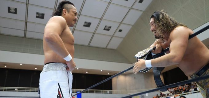 【新日本】「チャンピオンとしての自覚を持てよ」後藤洋央紀が辻陽太へベテランの厳しい檄を飛ばす！