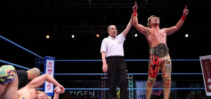 【全日本】『王道トーナメント初戦』を突破した宮原健斗が1分殺予告から一転して小河彪のハートを大絶賛「どこの誰かはわからんかったが覚えたぞ」