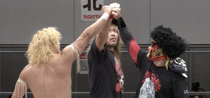 【ノア】GHCヘビー級王者・内藤哲也が18年ぶりのアクロス福岡で合体ボムで快勝！ホーム広島での反応に興味津々「俺への声援が多いのか、それともブーイングが多いのか」