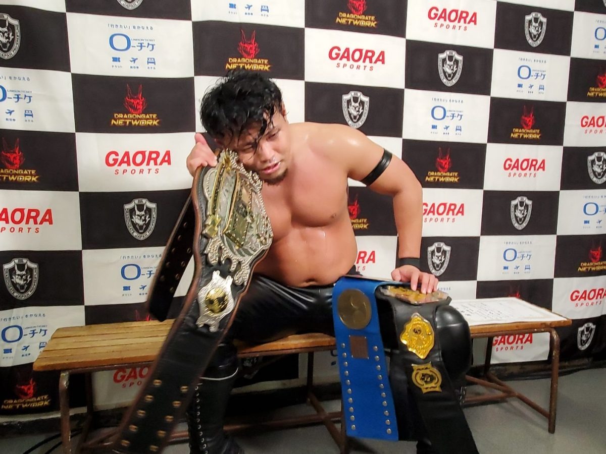 ドラゴンゲート】加藤良輝がKzyを撃破し、ドリームゲート王座初挑戦で